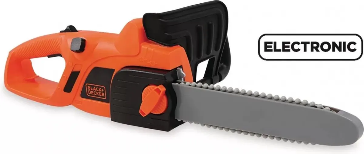 Smoby Black & Decker Kettingzaag - Zwart - afbeelding 2 van 5
