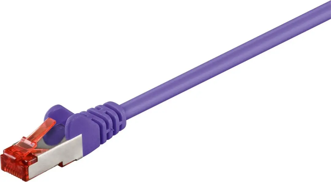 Goobay S/FTP CAT6 Netwerkkabel - Paars - 20m - 10 Stuks