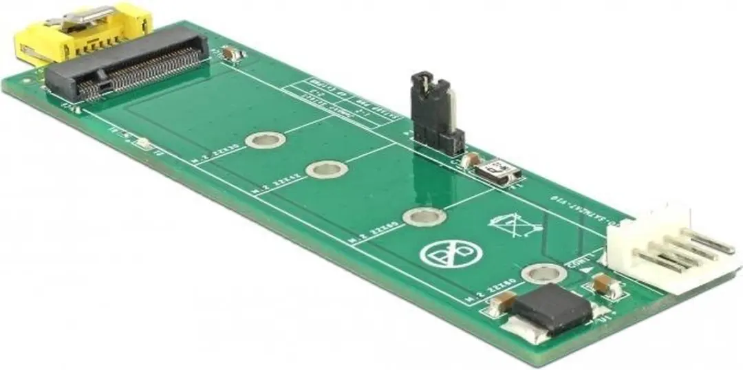 Delock SATA naar M.2 Key B Converter - 10-SATH2AT-V10