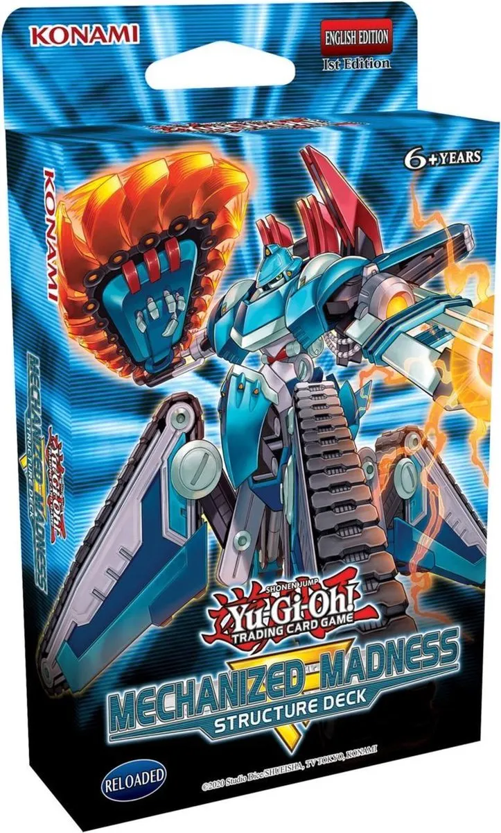Konami Yu-Gi-Oh! Mechanized Madness Structure Deck KDE YU405