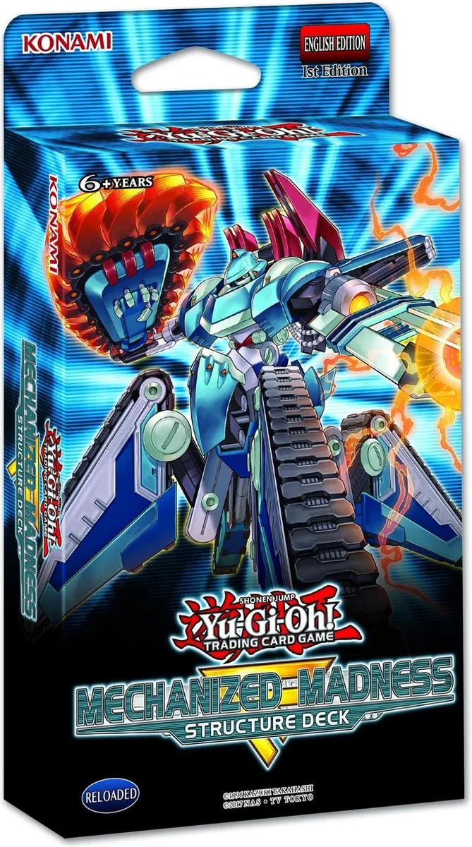 Konami Yu-Gi-Oh! Mechanized Madness Structure Deck KDE YU405