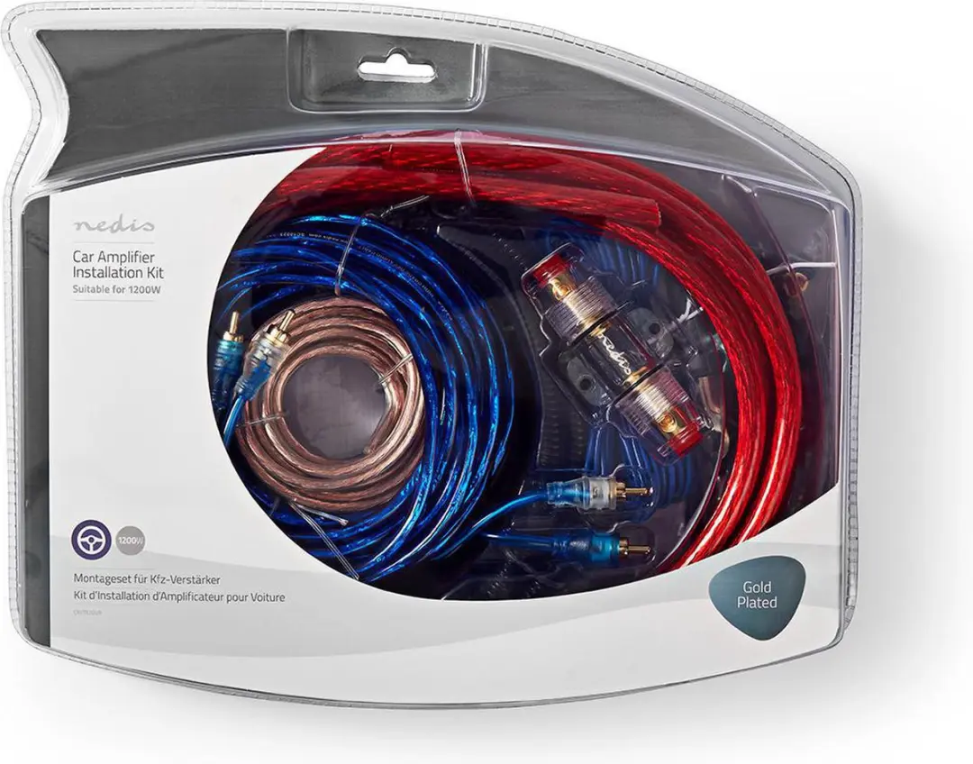 Nedis CKIT920VA Installatieset Autoradio - 1200W - Verguld