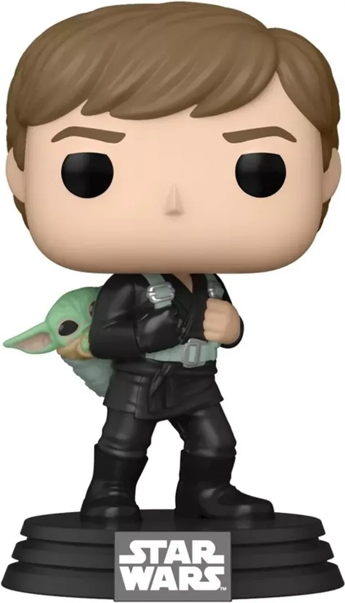 Funko Star Wars The Book of Boba Fett Luke Skywalker & Grogu Pop #583 - Multi - afbeelding 4 van 5