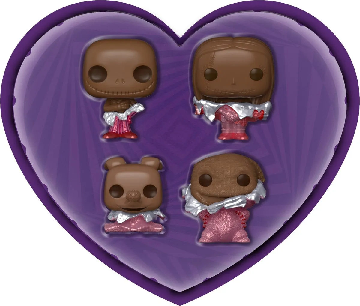 Funko Pocket Pop! Keychain The Nightmare Before Christmas - 4 Stuks - Veelkleurig - afbeelding 3 van 4