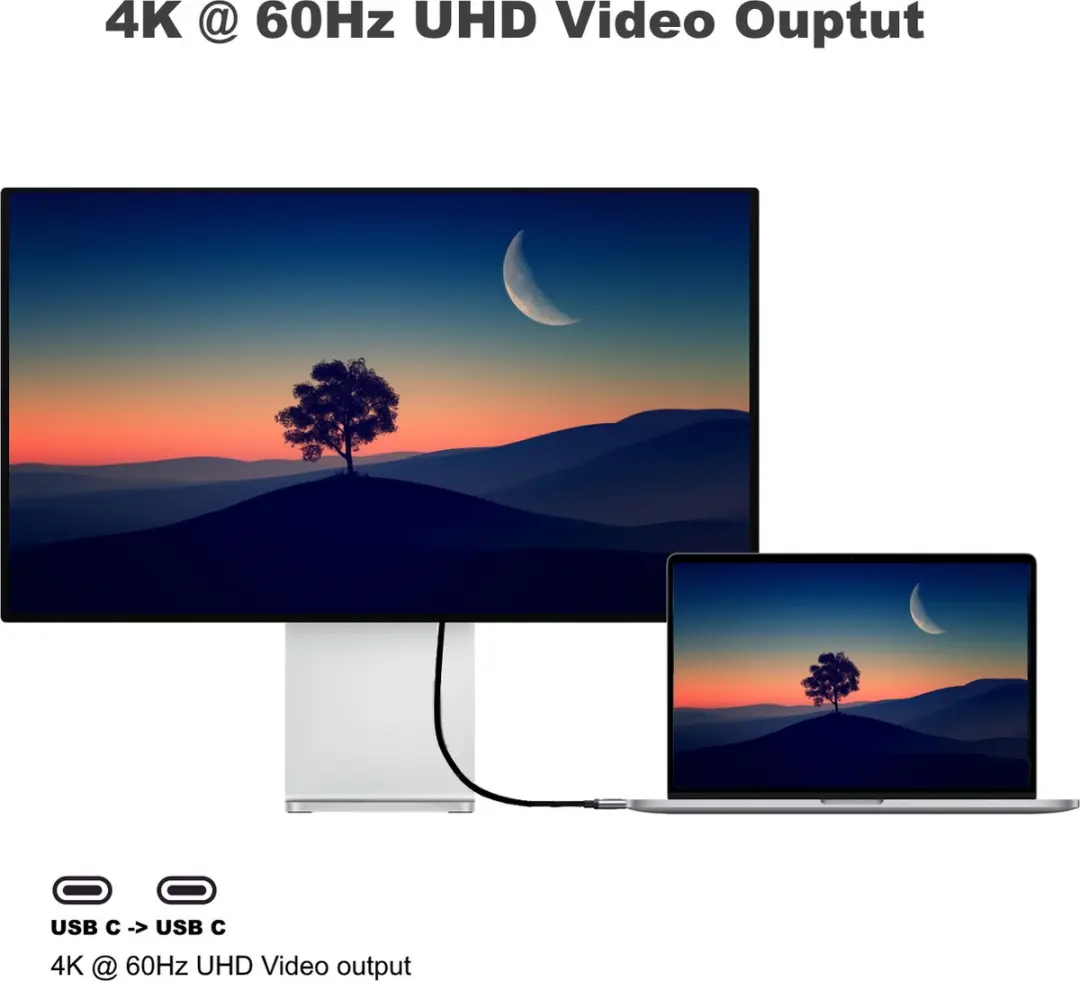 Ewent EC1045 USB-oplaadkabel - Zwart