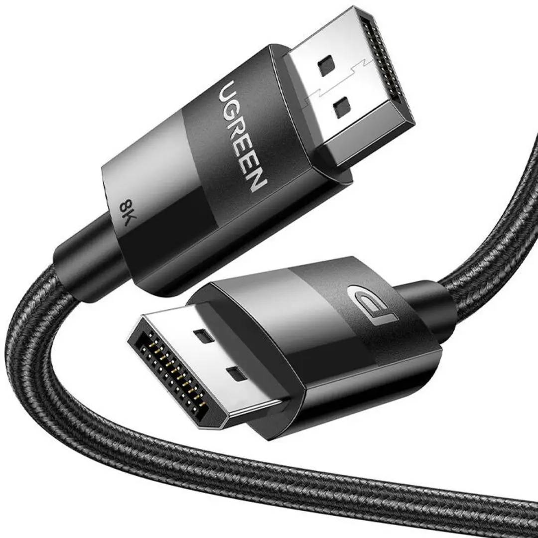 Ugreen DisplayPort Kabel 2M - 4K 60Hz - Transparant