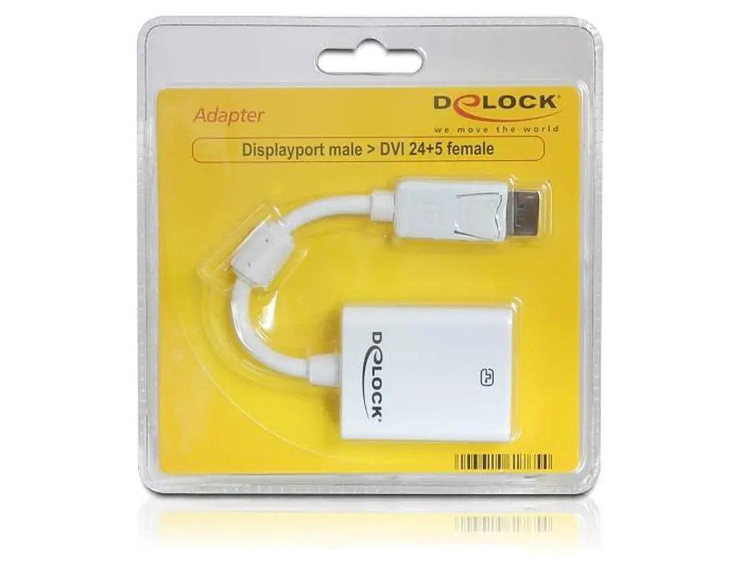Delock DisplayPort naar DVI Adapter - Wit