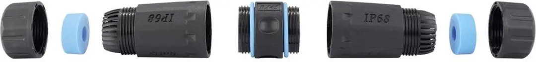 Renkforce RJ45 Netwerkadapter CAT 6 - Zwart