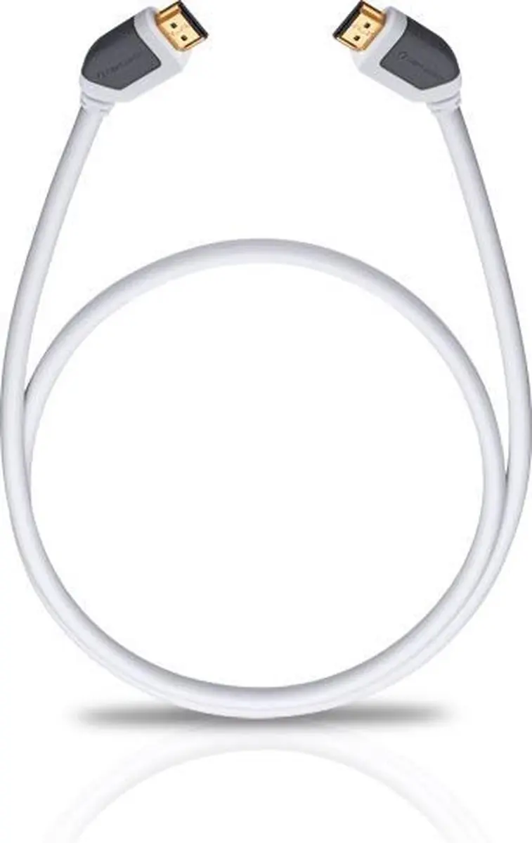 Oehlbach HDMI Kabel 92570 - 0,75m - Wit