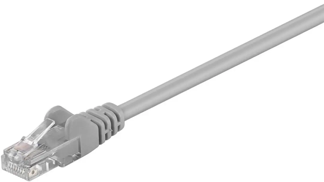 Goobay Wentronic 68357 Cat 5 UTP-kabel RJ45 - 2m - Grijs