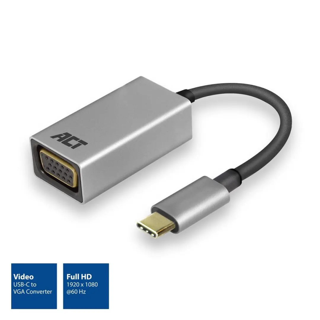 ACT AC7000 USB-C naar VGA Adapter