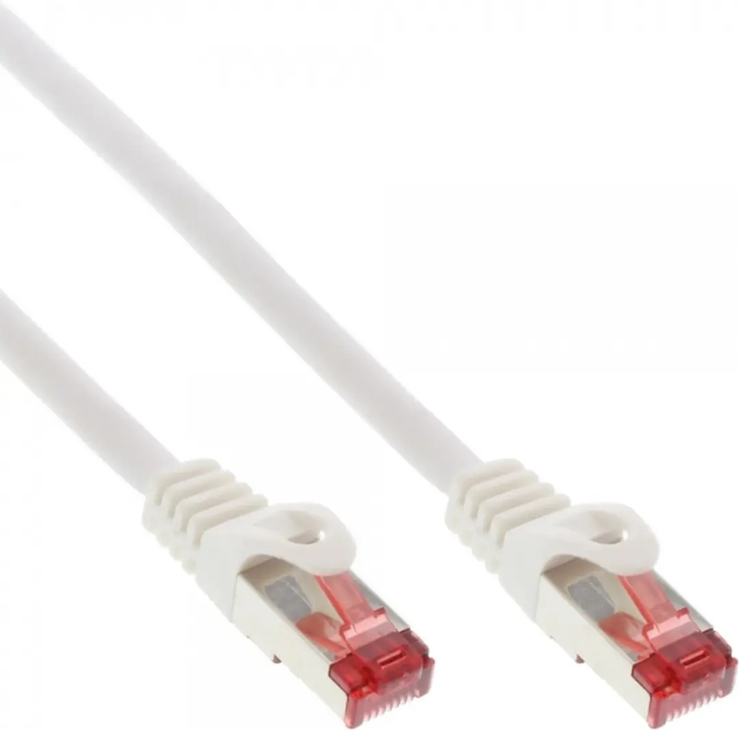 InLine Patchkabel S/FTP Cat.6 15m - Wit