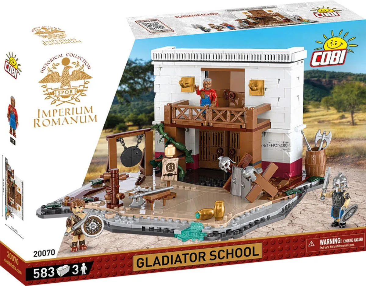 Cobi Gladiator School COBI-20070 - 583 Stukken - Meerkleurig