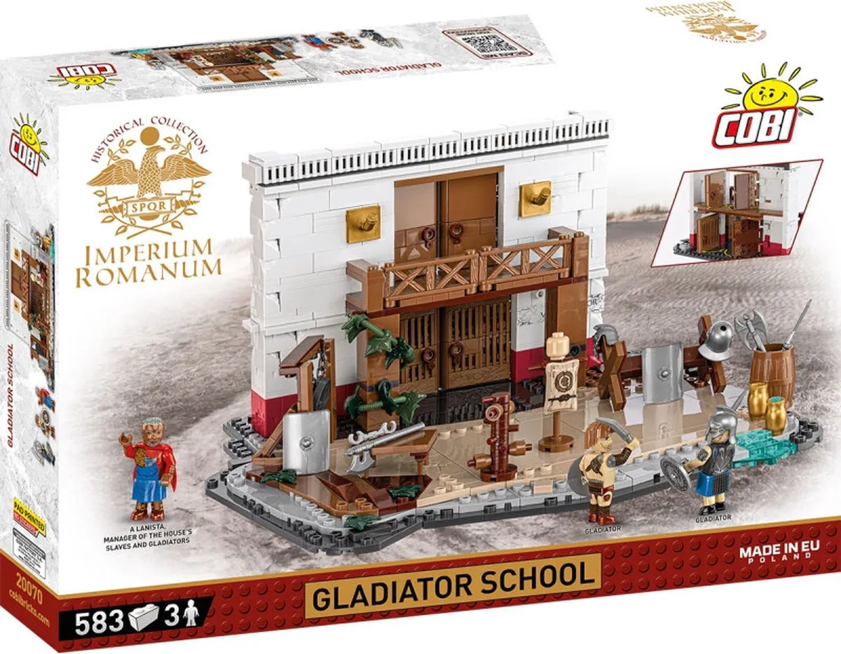 Cobi Gladiator School COBI-20070 - 583 Stukken - Meerkleurig