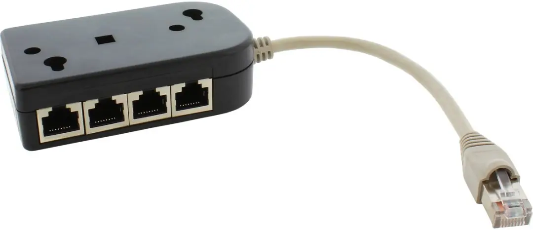 InLine ISDN Verdeler 8x RJ45