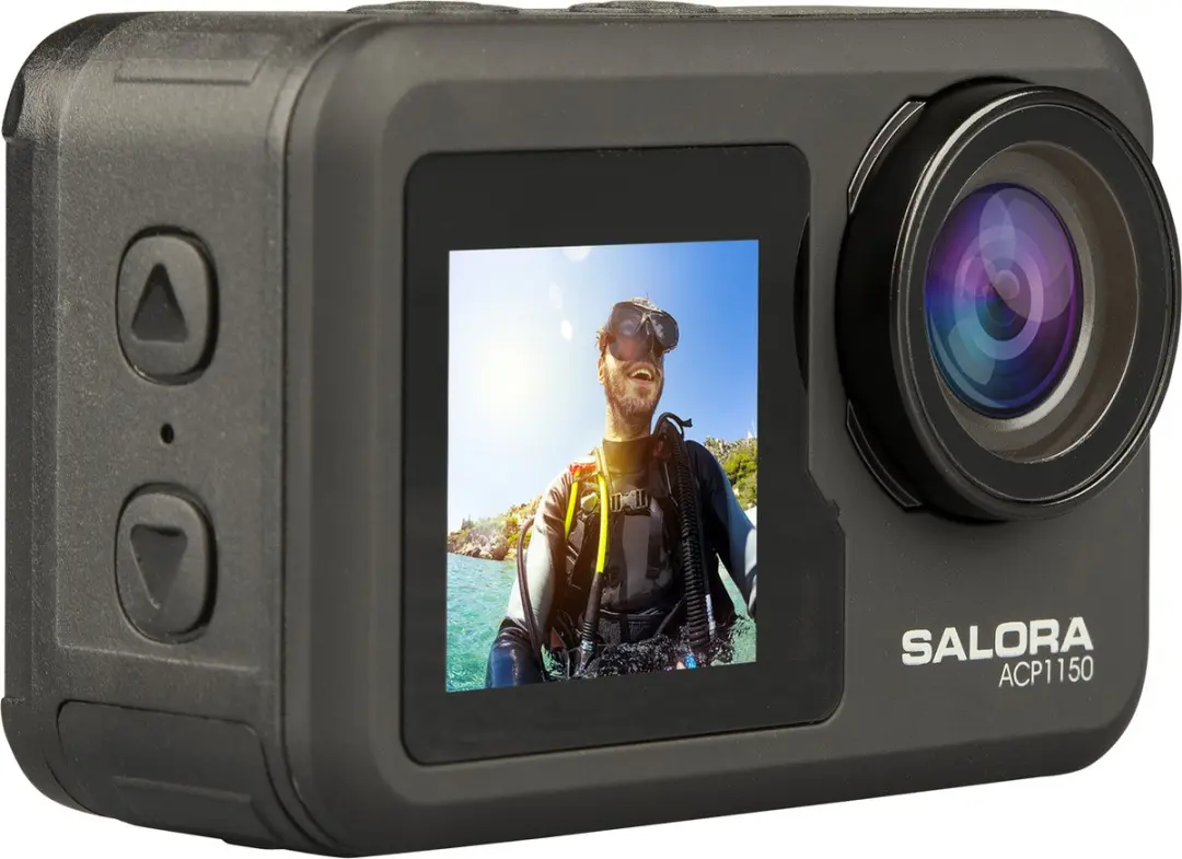 Salora ACP1150 Actiesportcamera 4K - 12MP - Zwart - afbeelding 6 van 6