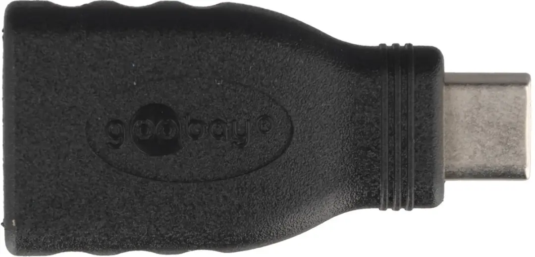 Goobay USB-C naar USB-A Adapter USB3.0 - Zwart
