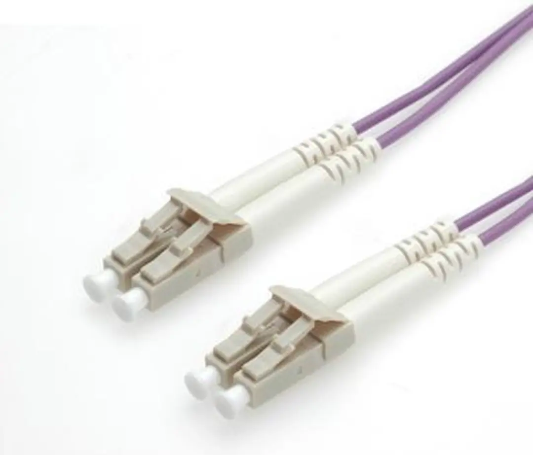 Roline Glasvezelkabel OM4 50/125µm LC/LC Violet 2m