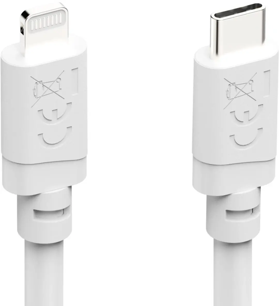 Hama 00201817 USB-C naar Lightning Kabel 3m - Wit