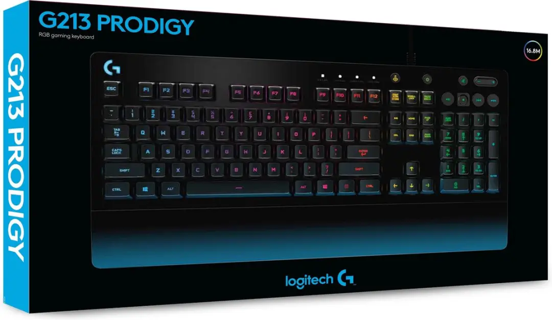 Logitech G213 toetsenbord USB QWERTY Pan Nordic Zwart