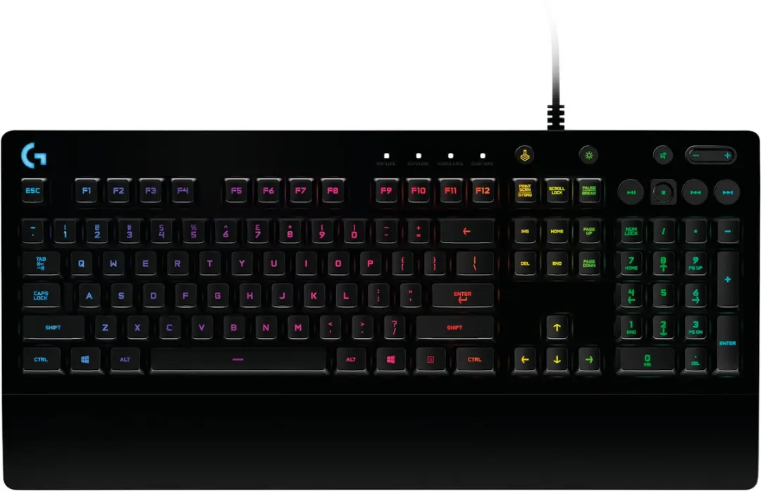 Logitech G213 toetsenbord USB QWERTY Pan Nordic Zwart