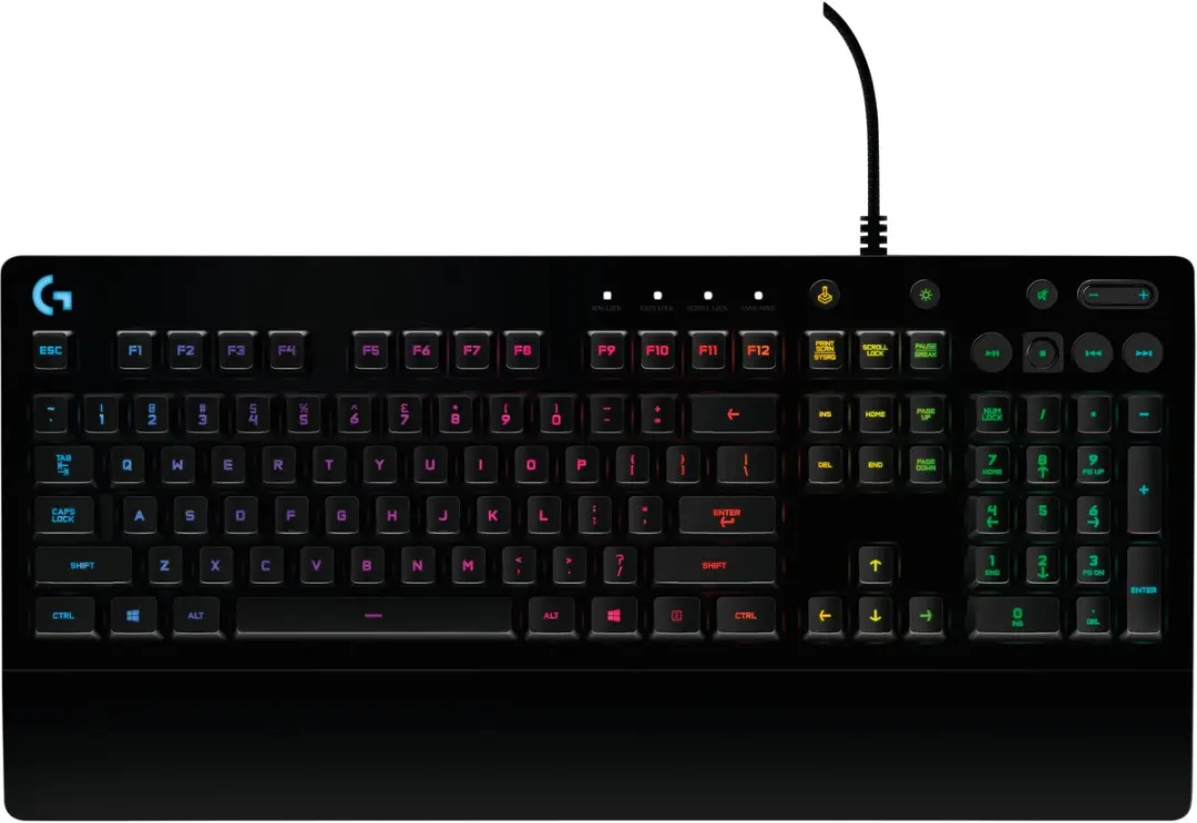 Logitech G213 toetsenbord USB QWERTY Pan Nordic Zwart