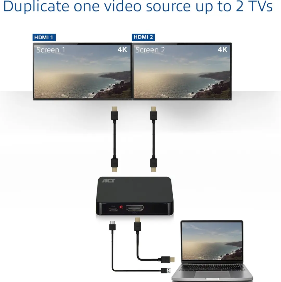 ACT 4K HDMI 1.4 splitter 3 poorts AC7835