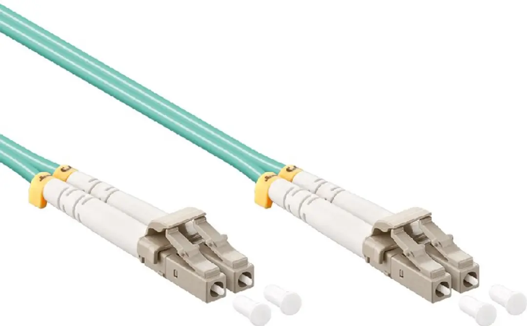 Value F.O. Kabel 50/125µm LC/LC OM3 2m - Turkoois