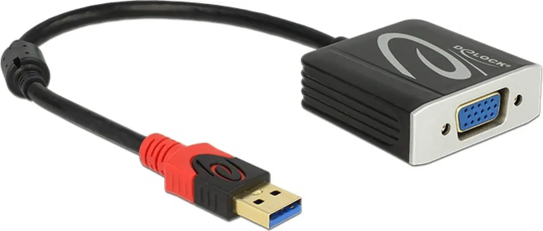 Delock USB3.0 naar VGA Adapter 0,20m
