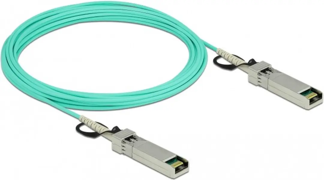 Delock SFP+ Actief Optisch Kabel 7m - Aqua