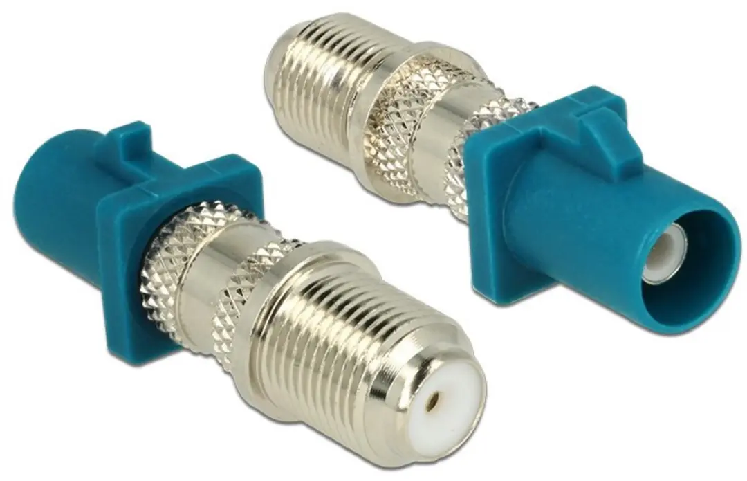 Delock Fakra Z-F Adapter 50 Ohm - Grijs/Blauw