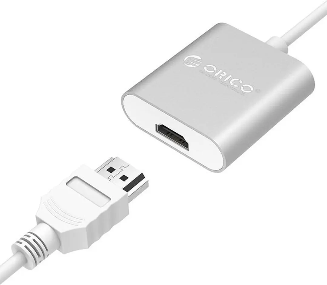 ORICO ORI-RCH-SV-PRO Type-C naar HDMI Adapter 4K - 15cm - Zilver