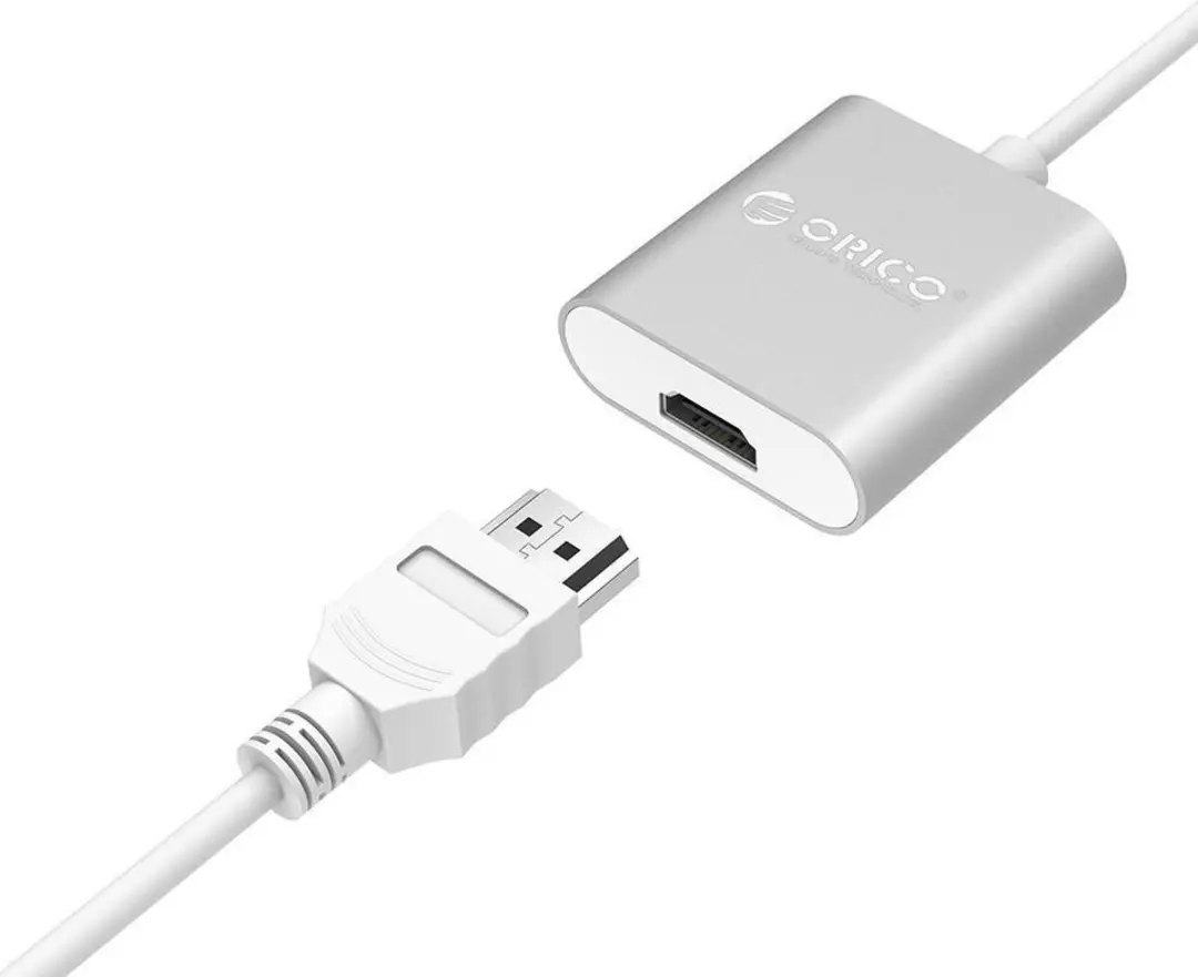 ORICO ORI-RCH-SV-PRO Type-C naar HDMI Adapter 4K - 15cm - Zilver