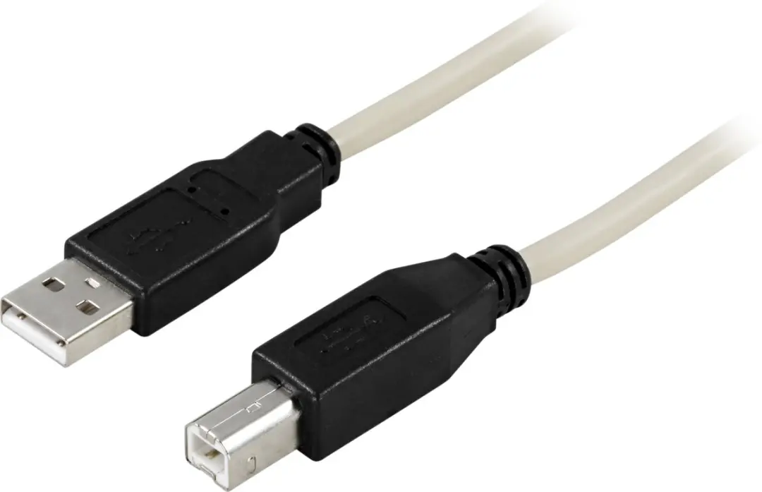 Deltaco USB-250 USB A/B Kabel 5m
