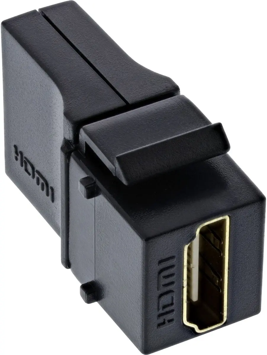 InLine HDMI2.0 Haaks Keystone Module 76202N