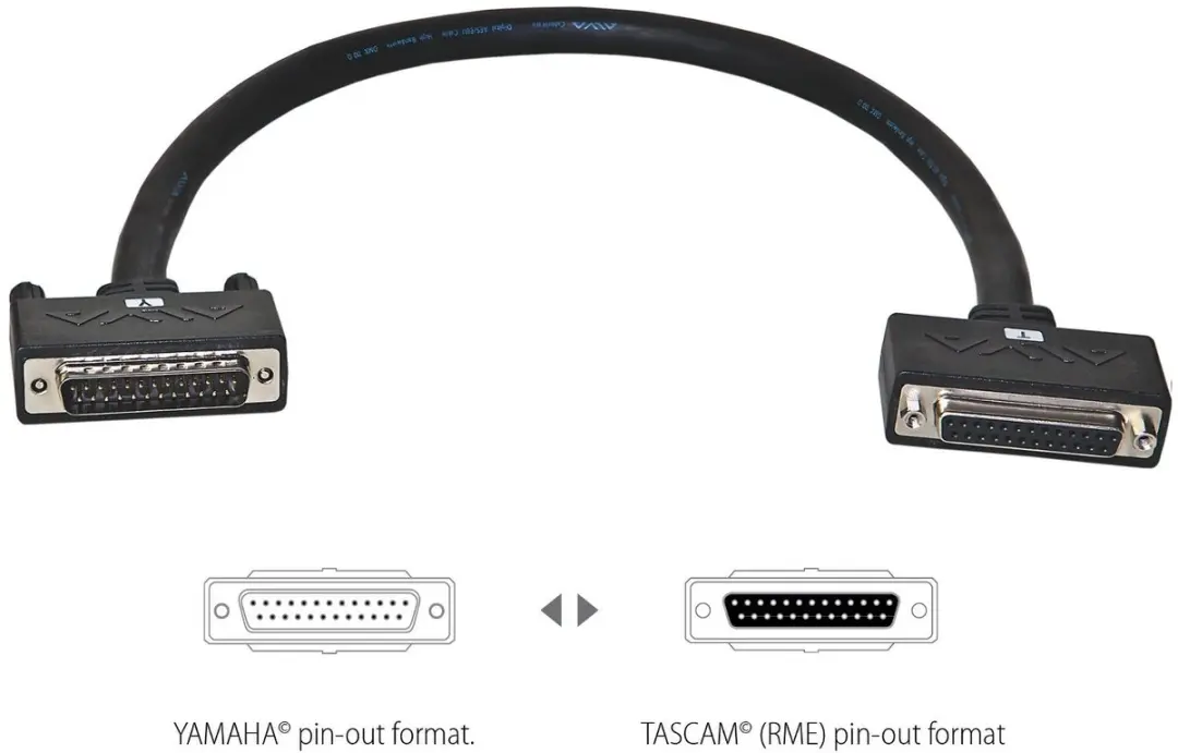 Alva AES25Y-25T05 D-sub25 Adapter