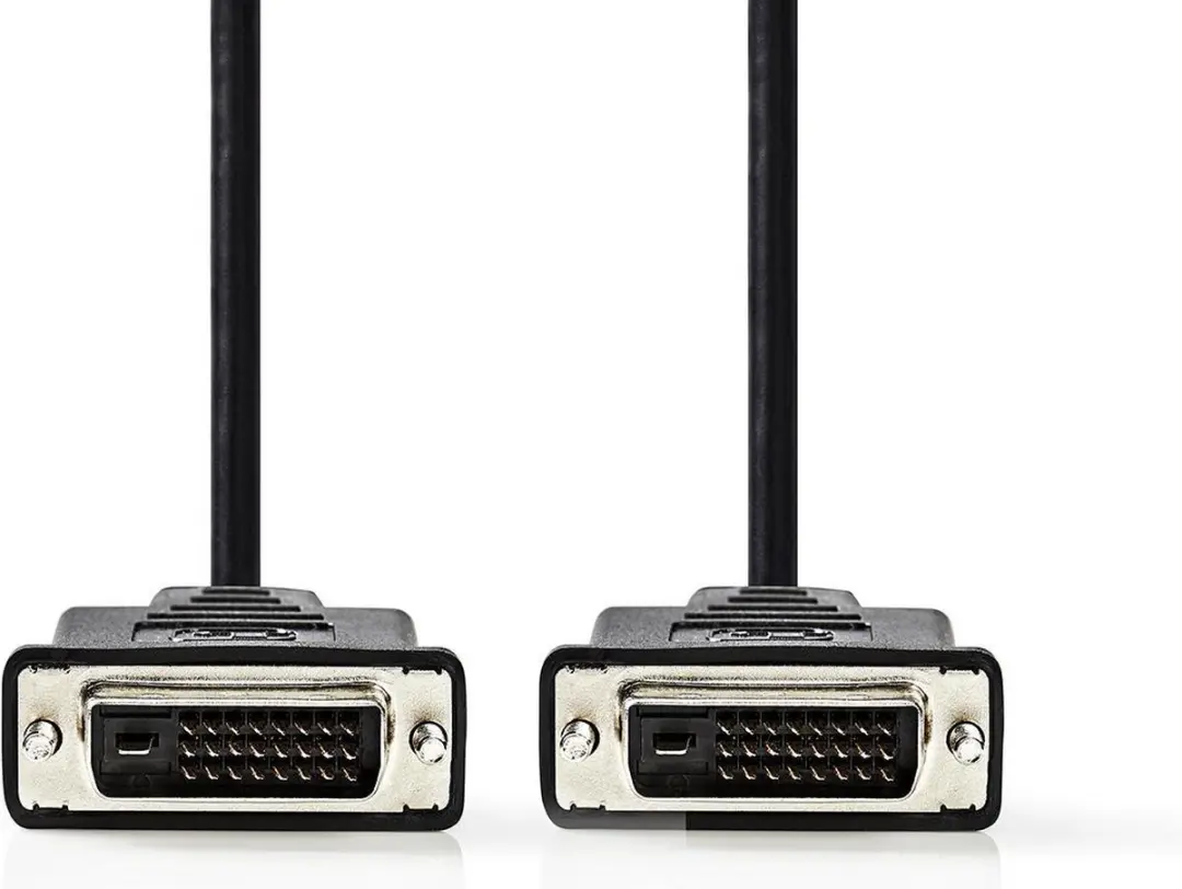 Nedis DVI-D Kabel CCGP32001BK100 - 10m - Zwart