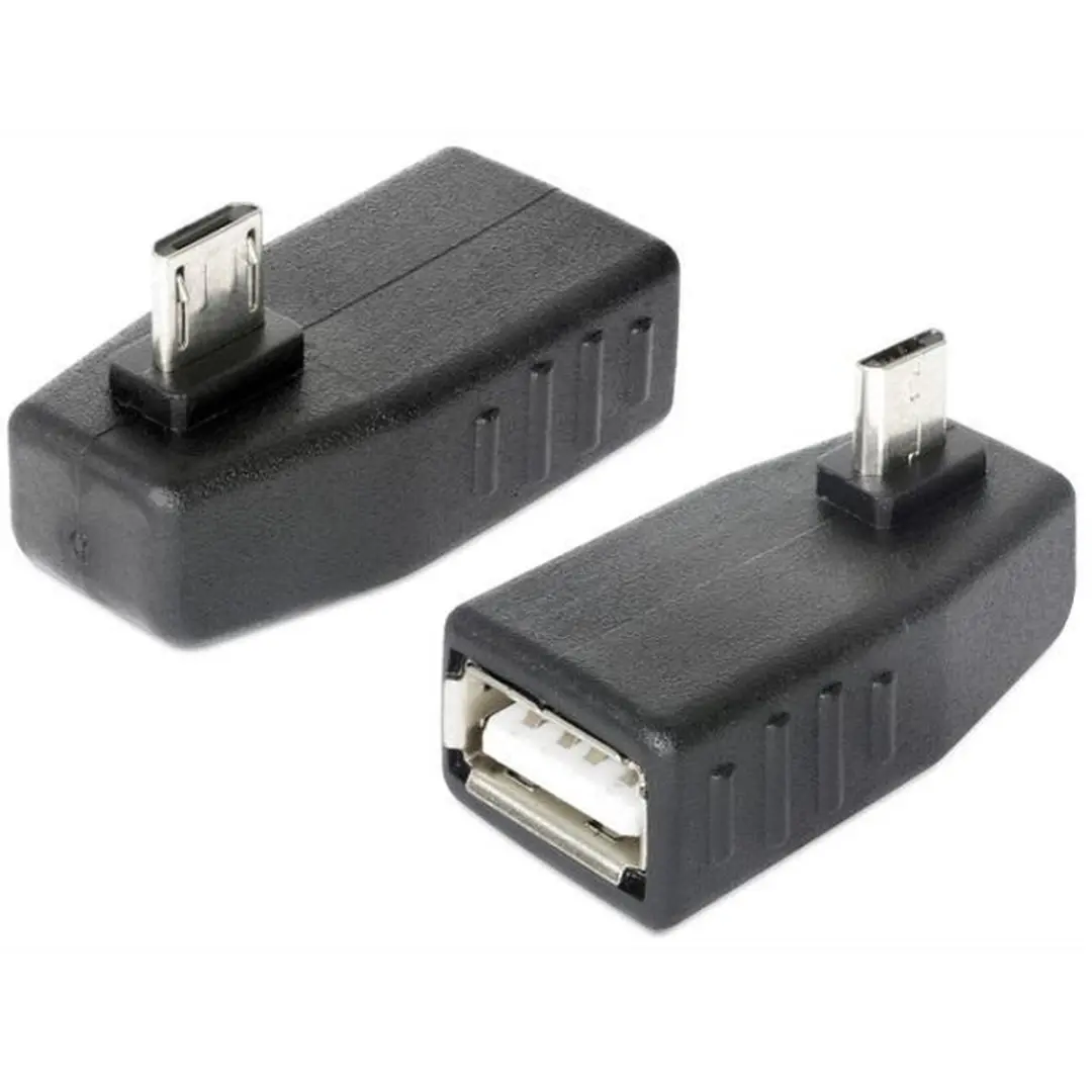 Delock USB micro-B naar USB-A OTG Adapter - Zwart