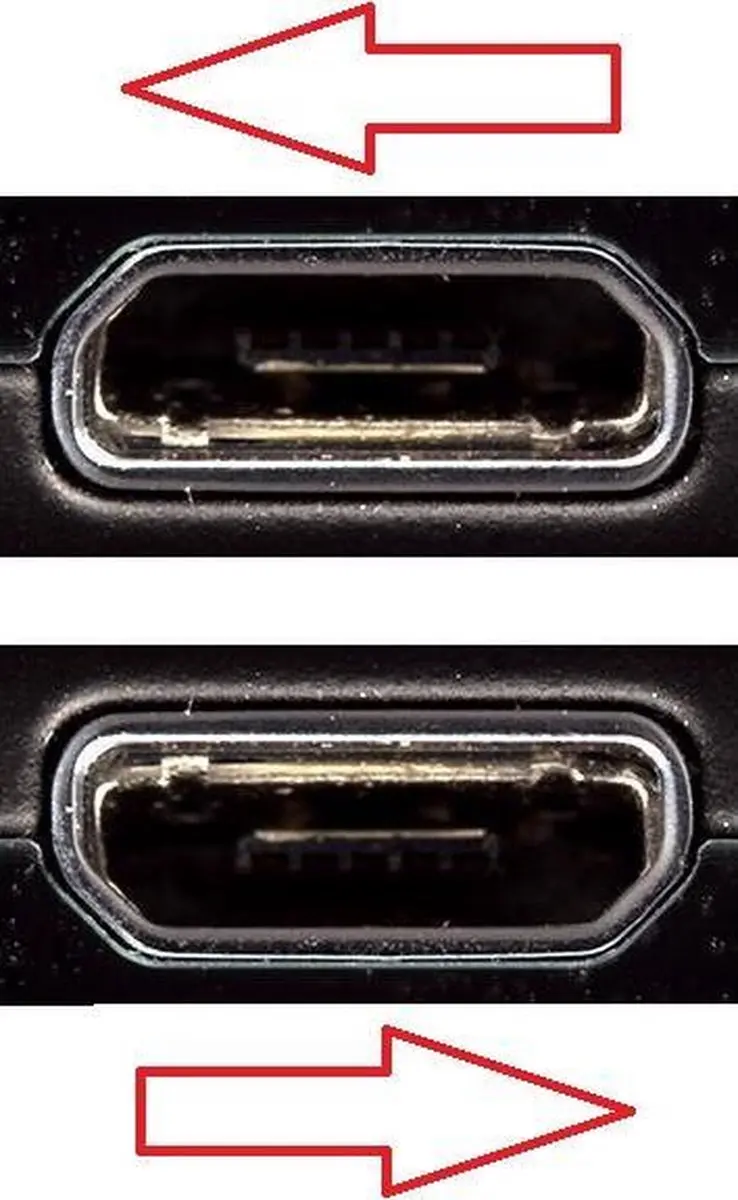 Delock USB micro-B naar USB-A OTG Adapter - Zwart