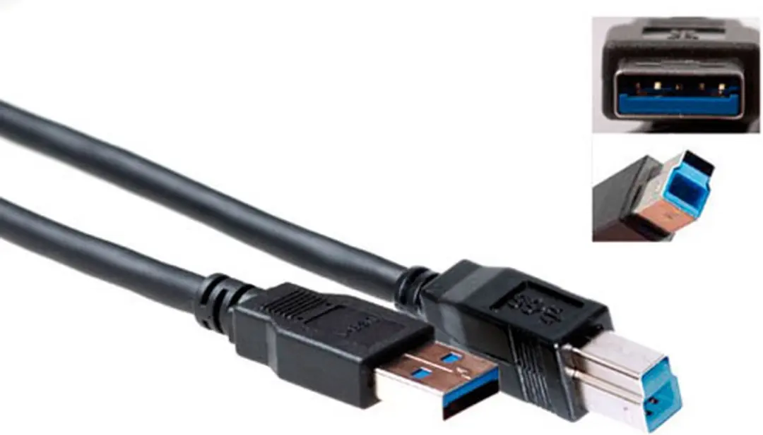 ACT SB3019 USB 3.0 Kabel A-male naar B-male 2m