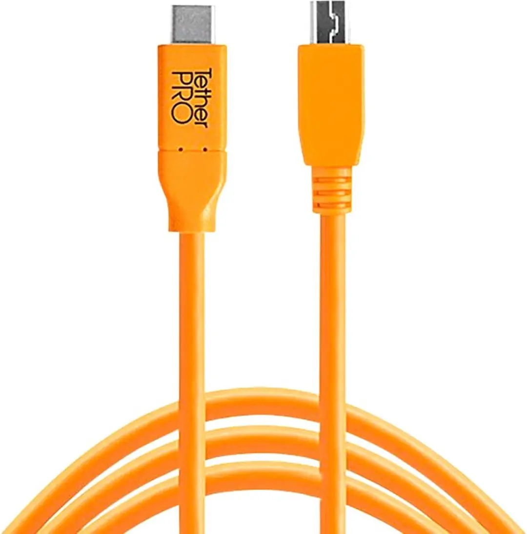 Tether Tools CUC2515-ORG USB-kabel 4,6m