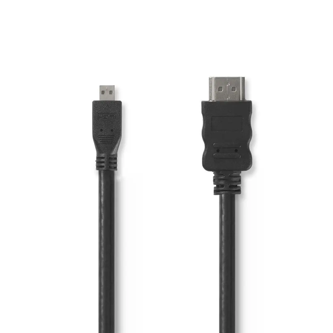 Nedis HDMI-Kabel CVGP34700BK20 - 4K@30Hz - 2m - Zwart