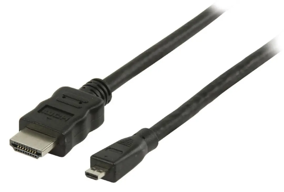 Nedis HDMI-Kabel CVGP34700BK20 - 4K@30Hz - 2m - Zwart - afbeelding 6 van 6