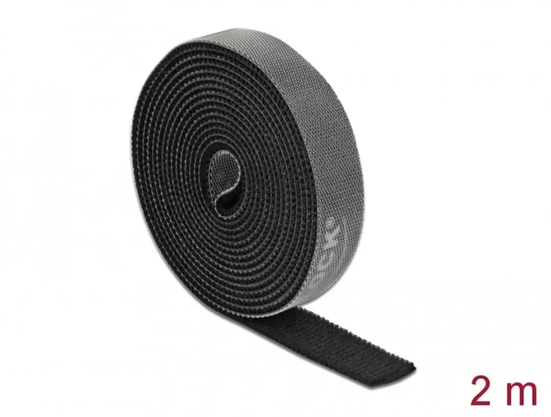 Delock Haak-en-lusband 2m x 15mm