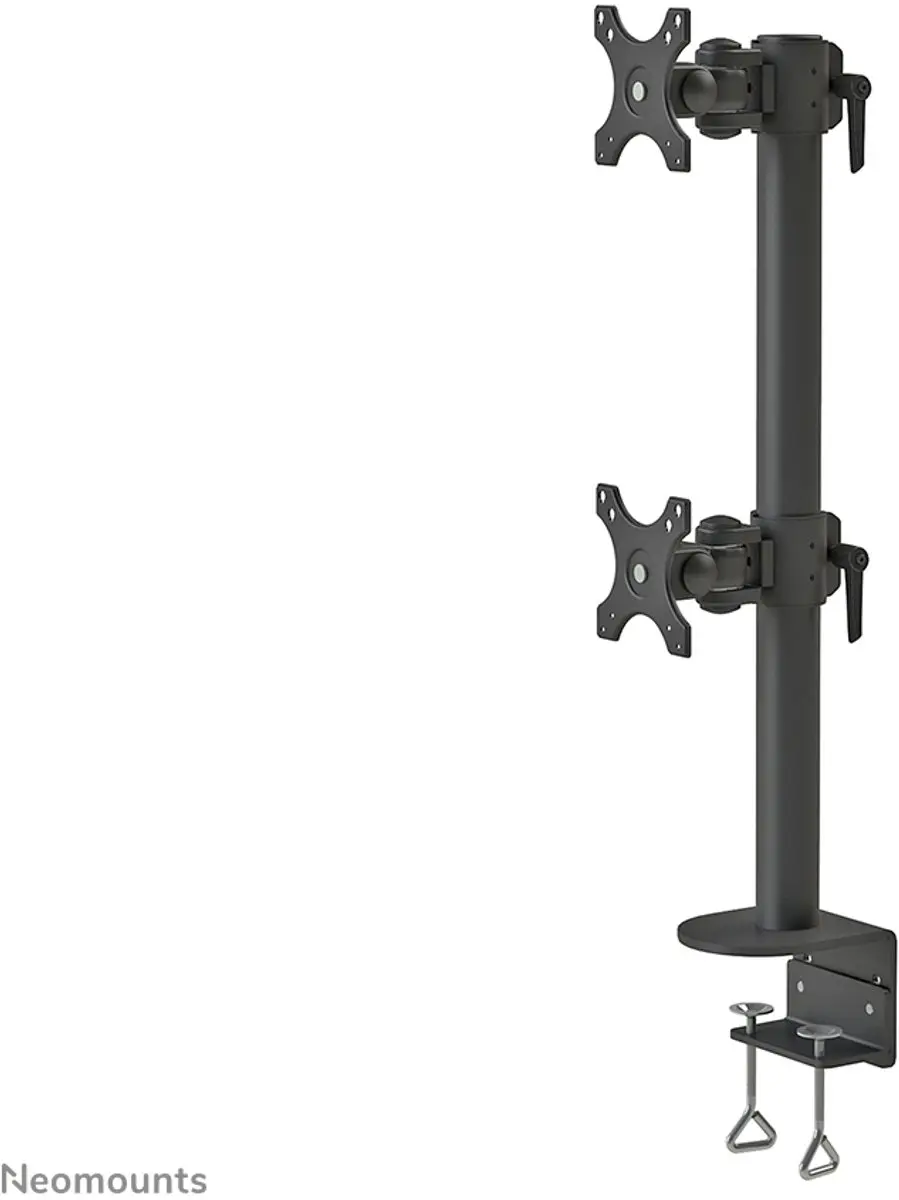 Neomounts FPMA-D960DVBLACKPLUS Monitorarm 2 schermen - 17-49" - 0-15 kg