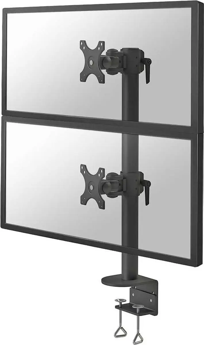 Neomounts FPMA-D960DVBLACKPLUS Monitorarm 2 schermen - 17-49" - 0-15 kg