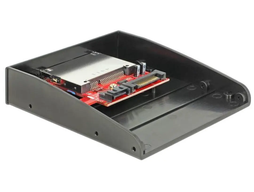 Delock SATA 3.5" Card Reader CFast - Zwart