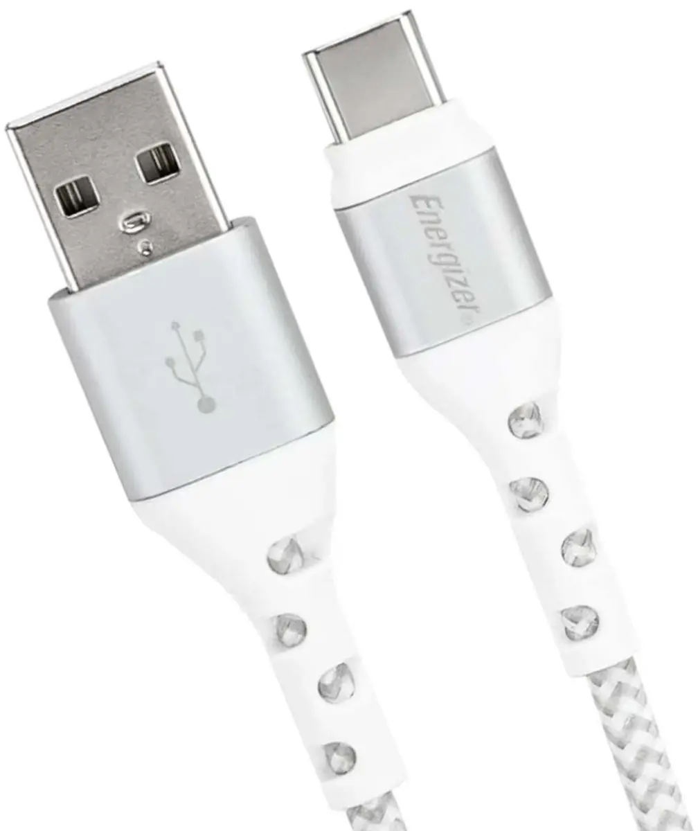 Energizer USB-A naar USB-C Kabel C520CKWH - 2m - Wit