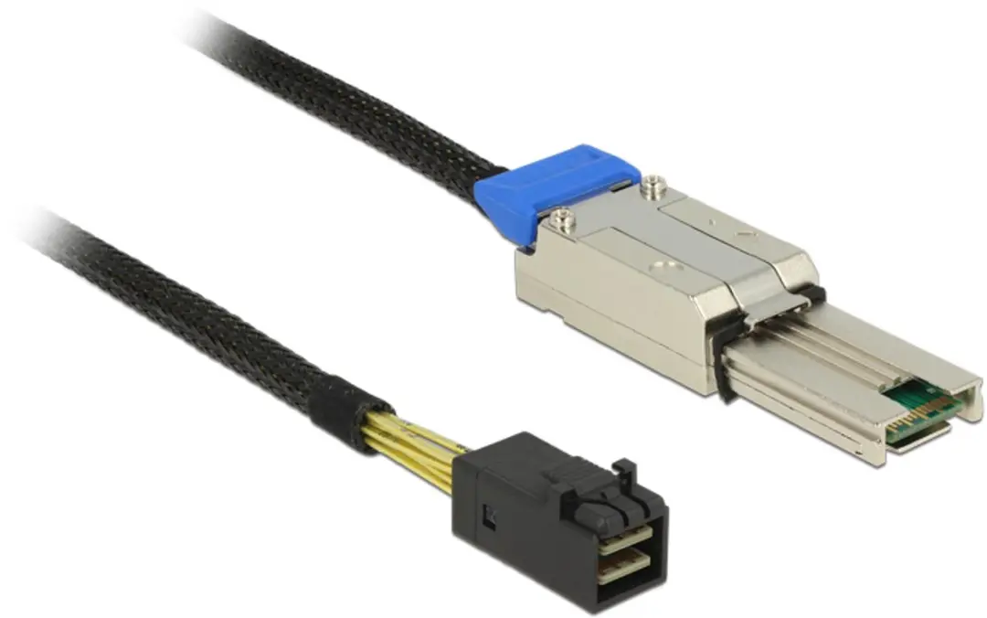 Delock Mini SAS SFF-8088 naar SFF-8643 Kabel 1m