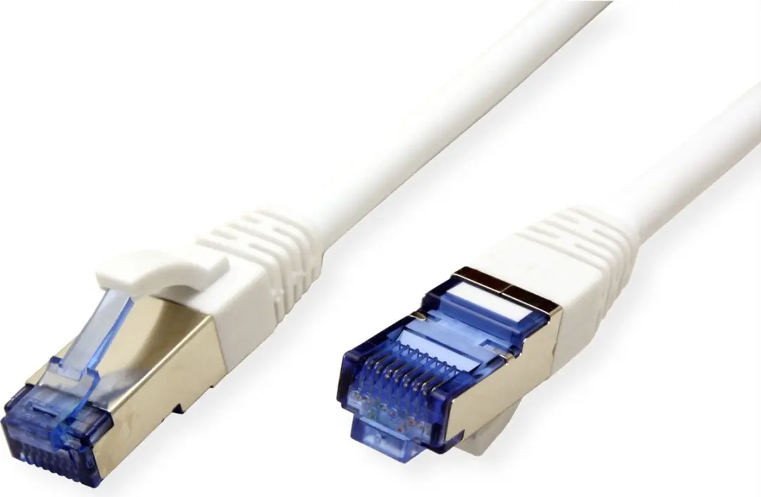 Value Patchkabel Kat.6A S/FTP LSOH Wit 0,3m